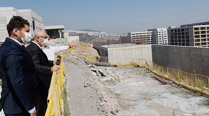 Vali Köşger, Şehir Hastanesi'ni gezdi