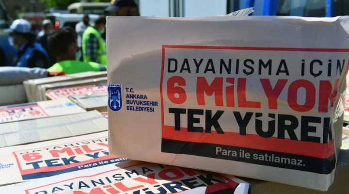 Valilik Ankara Büyükşehir Belediye'sinin topladığı bağışlara el koydu!