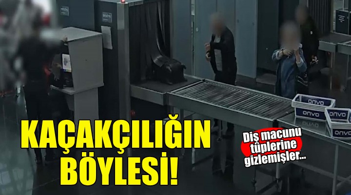 Valizde diş macunu tüplerine gizlenmiş tarihi eserler ele geçirildi