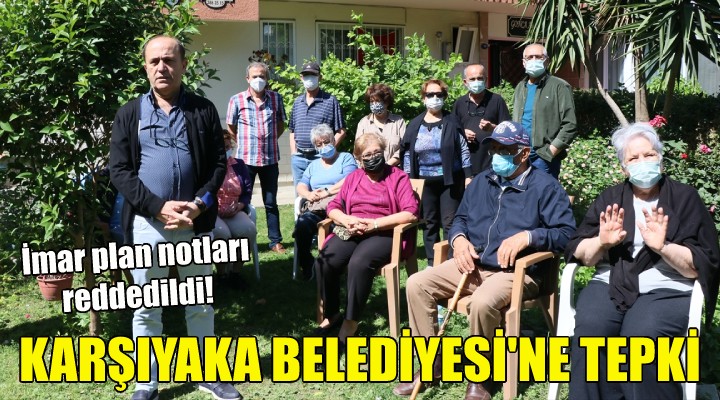 Vatandaşlardan Karşıyaka Belediyesi'ne tepki!