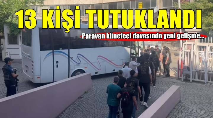 Vergi kaçırıp, FETÖ'ye para aktardıkları belirlenen künefeci zinciri şüphelilerinden 13'ü tutuklandı