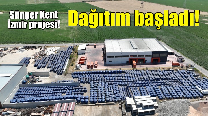 Yağmur suyu depolarının dağıtımı başladı!