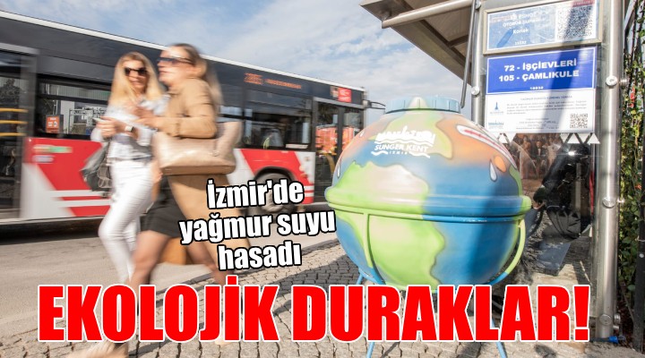 Yağmur suyu hasadı ile ekolojik duraklar...