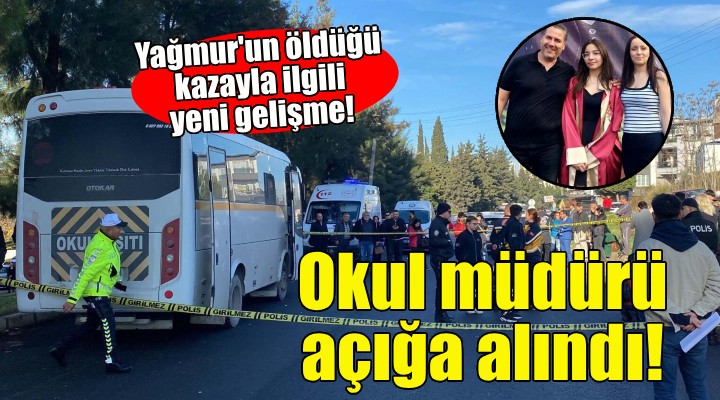 Yağmur'un öldüğü kazayla ilgili yeni gelişme... Müdür açığa alındı!