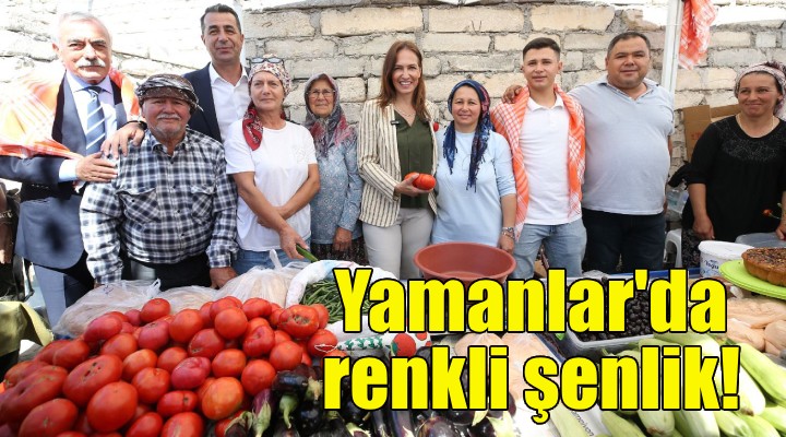 Yamanlar'da renkli şenlik!