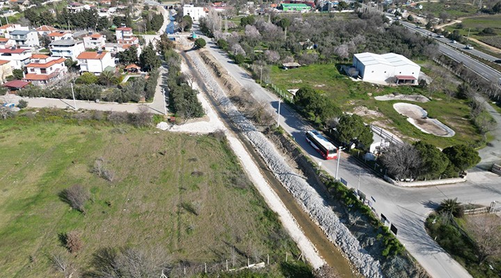 Yarımada'da dereler ıslah edildi