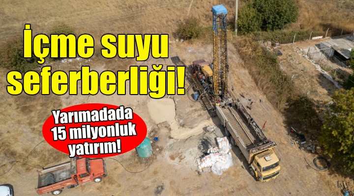 Yarımada'da içme suyu seferberliği!