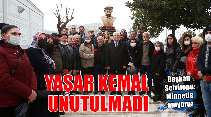 Yaşar Kemal, Karabağlar'da adını taşıyan mahallede anıldı