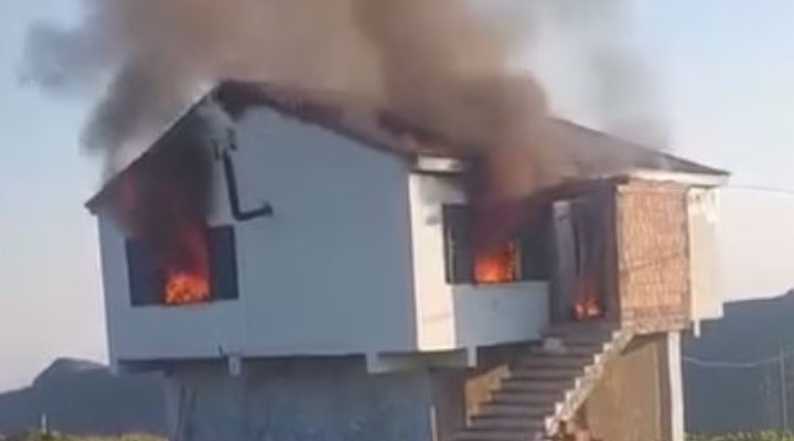 Yayla evi kundaklandı: 3 ölü, 3 gözaltı!