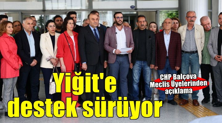 Yiğit'e bir destek de CHP Grubu'ndan