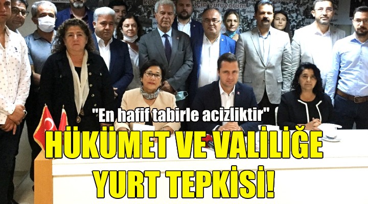 Yücel'den hükümet ve valiliğe yurt tepkisi!