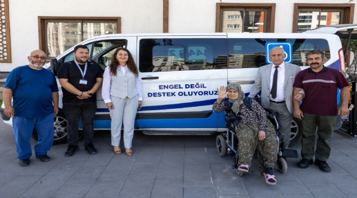 Yunusemre Belediyesi engelli vatandaşlarının yanında