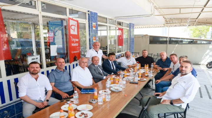 Yunusemre KSS esnafıyla bir araya geldi
