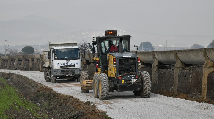 Yunusemre'de yol seferberliği...