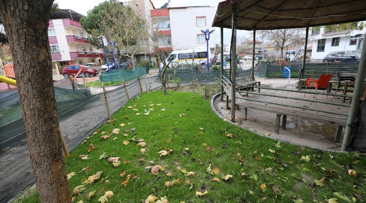 Yunusemre ile Muradiye'de parklar yeşillendi