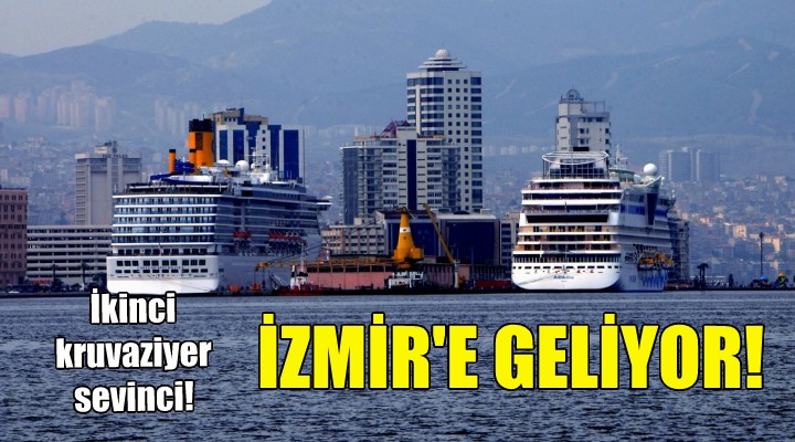 Yüzen otel İzmir'e geliyor!