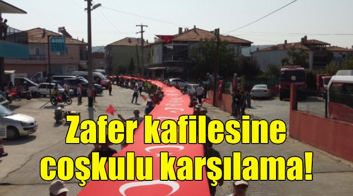 Zafer Kafilesi Alaşehir'de coşkuyla karşılandı!