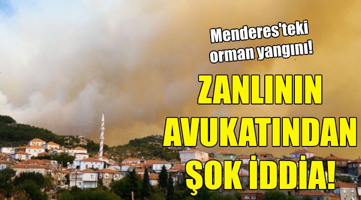 Zanlının avukatından şok iddia!