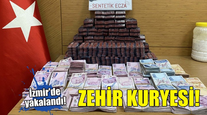 Zehir kuryesi İzmir'de yakalandı!