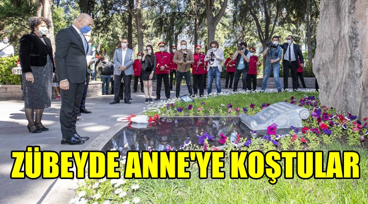 Zübeyde Hanım'a koştular